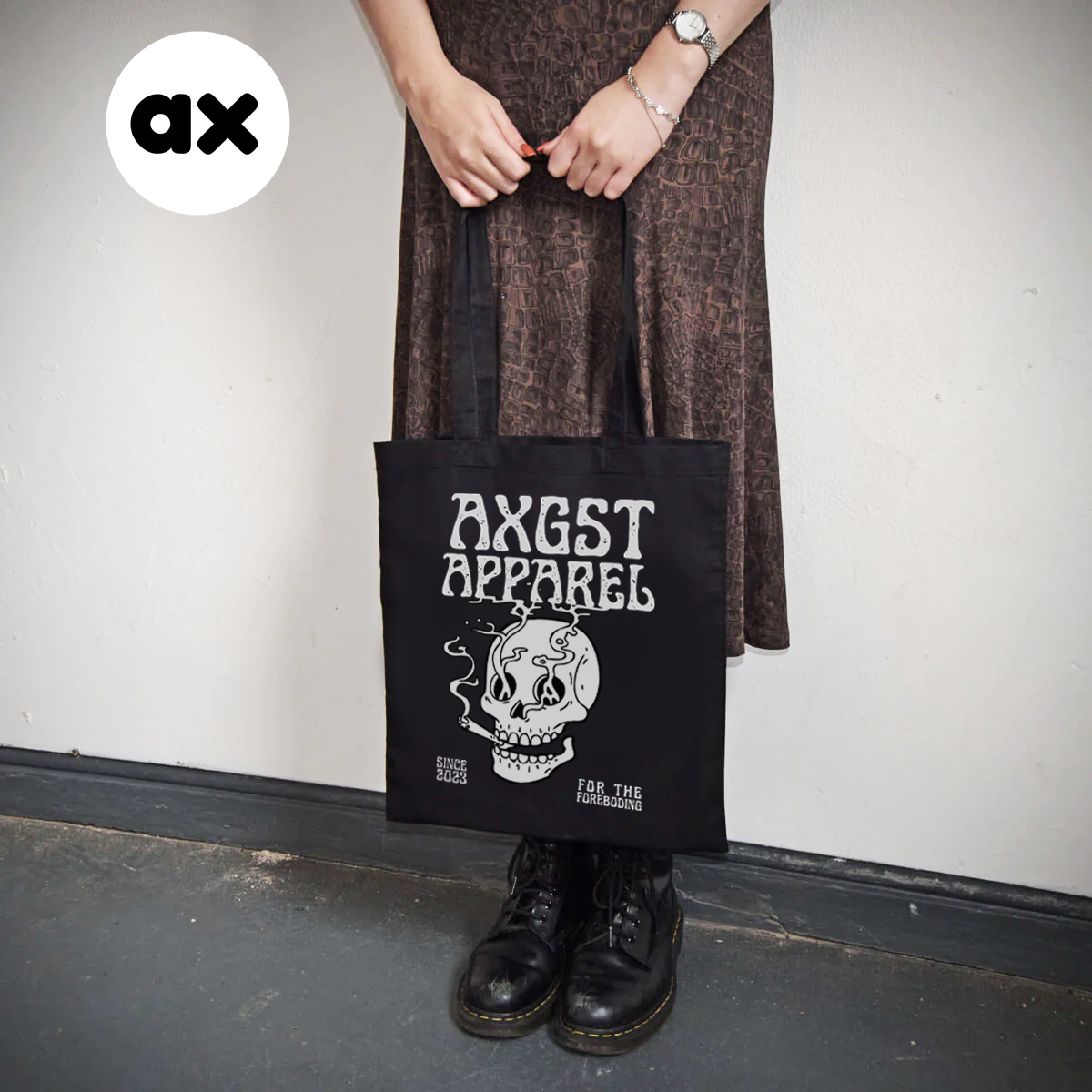 AXGST APPAREL • SHOULDER TOTE BAG