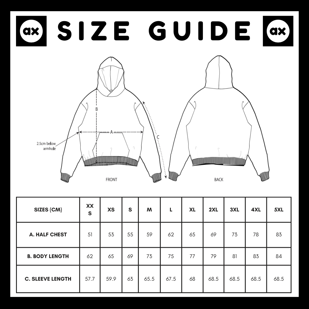 AXGST 2023 • UNISEX HOODIE