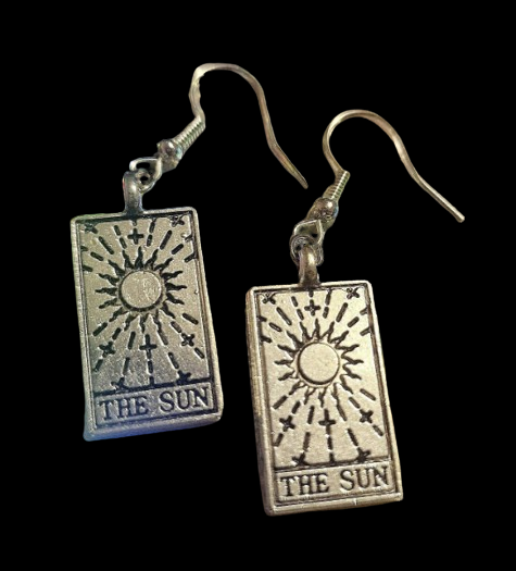 The Sun Tarot Card • Earrings