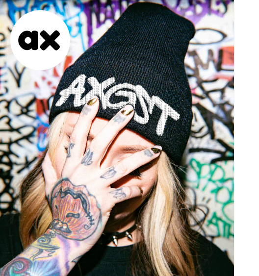 AXGST • CUFFED BEANIE HAT