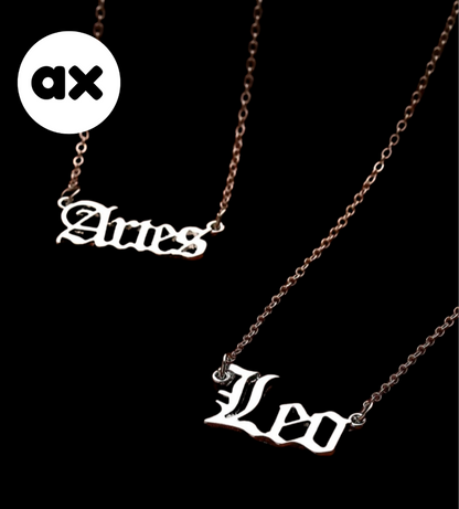 Zodiac • Star Sign Necklaces