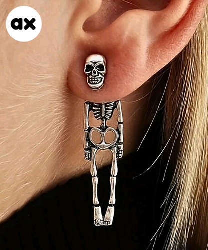 Detchachable Skeleton Stud Earrings